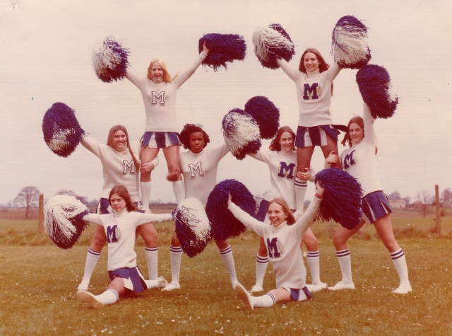 Submitted by Donna Phillips-Turner: Molesworth Cheerleaders