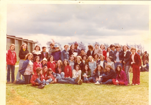 Submitted by Terri Crocker-Dumas: what a group, 1974