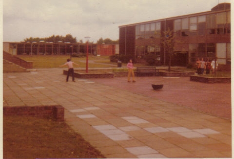 Submitted by Sheri Morgan: Lakenheath High School Campus, RAF Lakenheath, England 1972